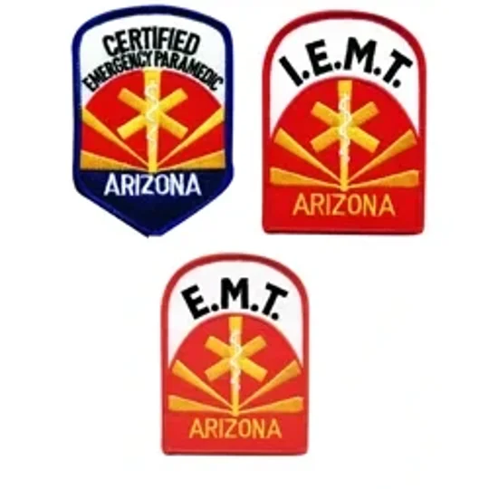 AZ Arizona EMS Collectors 3 Patch Pack