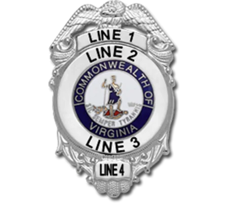 Custom Fire Rescue Police Security Badge