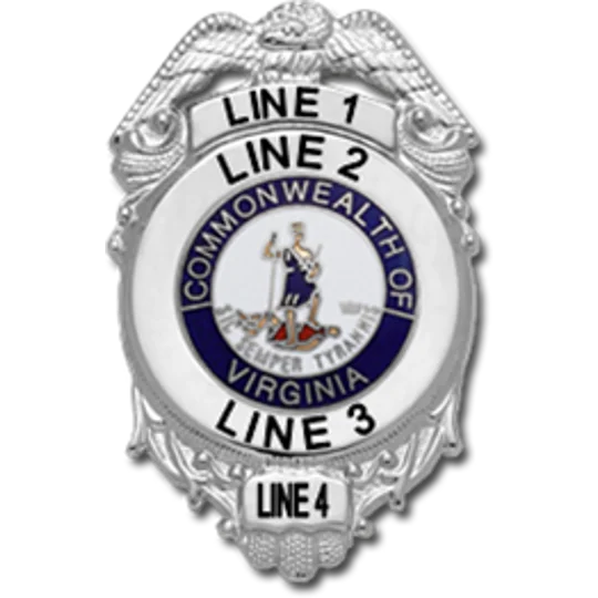 Custom Fire Rescue Police Security Badge