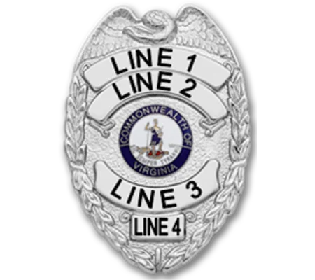 Custom Fire Rescue Police Security Badge