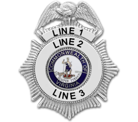 Custom Fire Rescue Police Security Badge