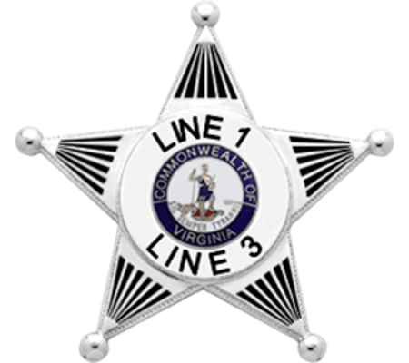 Custom Fire Rescue Police Security Badge