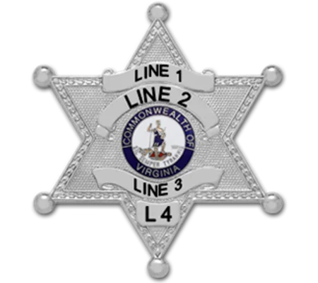 Custom Fire Rescue Police Security Badge