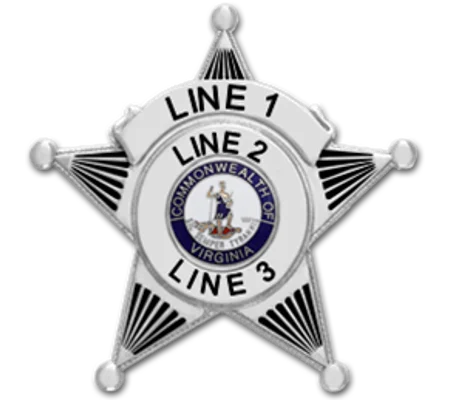 Custom Fire Rescue Police Security Badge COPY