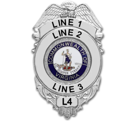 Custom Fire Rescue Police Security Badge