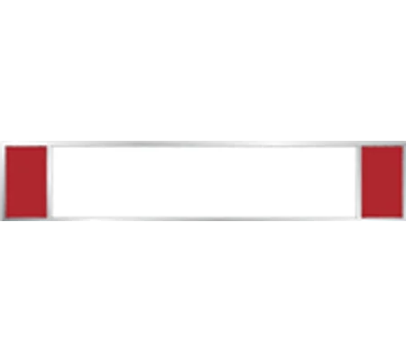 Commendation Merit Bar Custom 3 Color Wide Middle