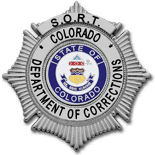 Colorado Department of Corrections Badge SORT