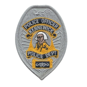 WA Washington State Kennewick Police Department Badge Patch