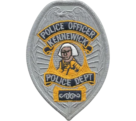 WA Washington State Kennewick Police Department Badge Patch