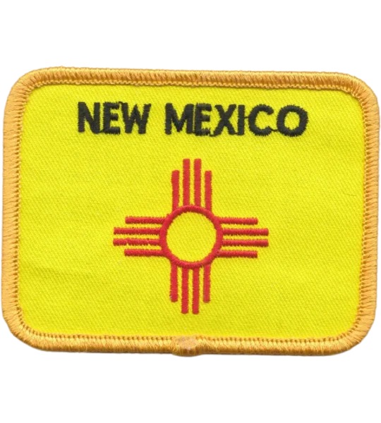 NM New Mexico State Flag Patch