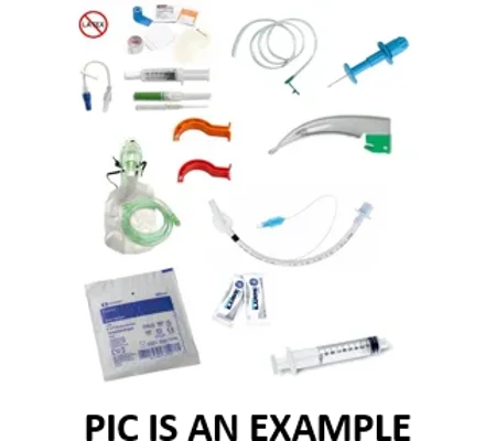 Broselow Bag Insert Refill Kit Contents Purple