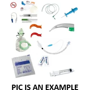 Broselow Bag Insert Refill Kit Contents Pink/Red