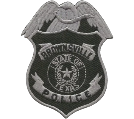 TX Texas State Brownsville Police Badge Patch