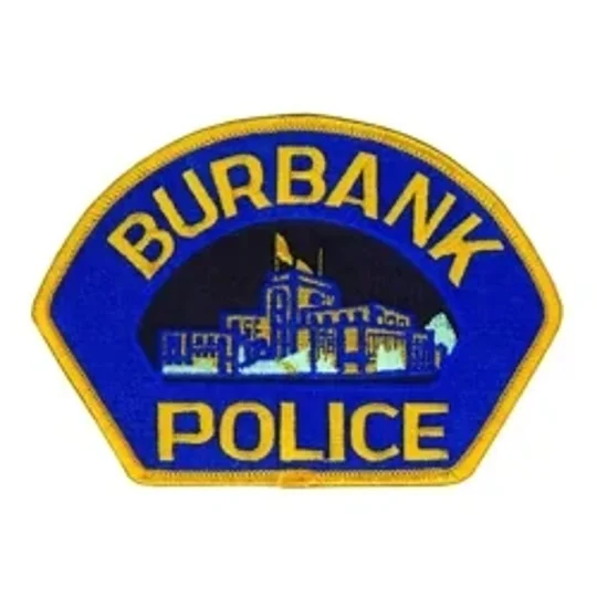 CA California Burbank Police Shoulder Patch