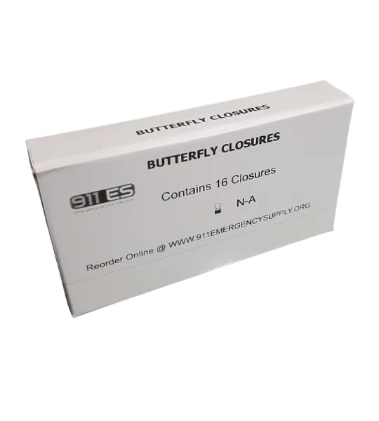 Kit Box Refill Butterfly Adhesive Bandages 16
