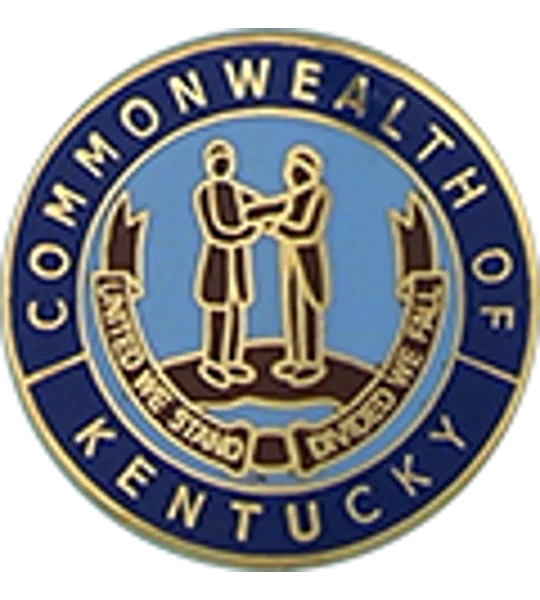 Collar Insignia Tac Pin State Seal KY Kentucky