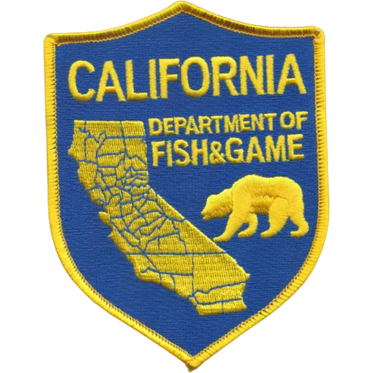 CA California Department of Fish & Game Patch