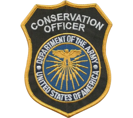 DOD Department of the Army Conservation Officer Patch