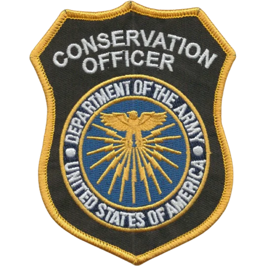 DOD Department of the Army Conservation Officer Patch