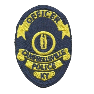 KY Kentucky State Campbellsville Police Badge Patch