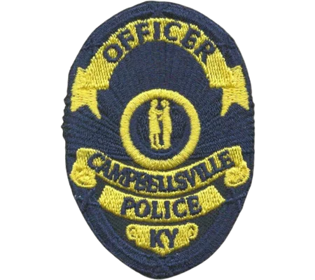 KY Kentucky State Campbellsville Police Badge Patch