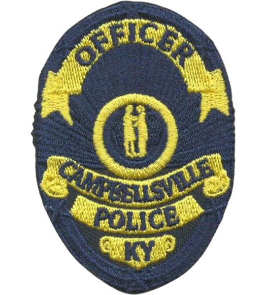 KY Kentucky State Campbellsville Police Badge Patch