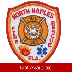 FL Florida North Naples Fire Rescue Shoulder Patch