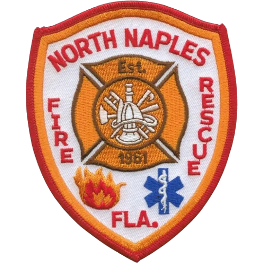 FL Florida North Naples Fire Rescue Shoulder Patch