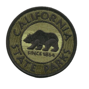 CA California State Parks Patch Olive Drab