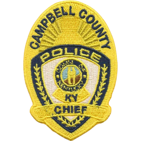 KY Kentucky State Campbell Chief Police Patch