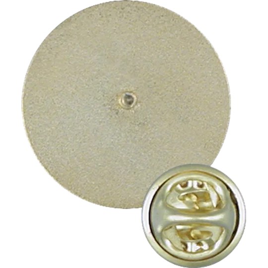 Maltese Cross Insignia Tac Pin Red Years Service 9