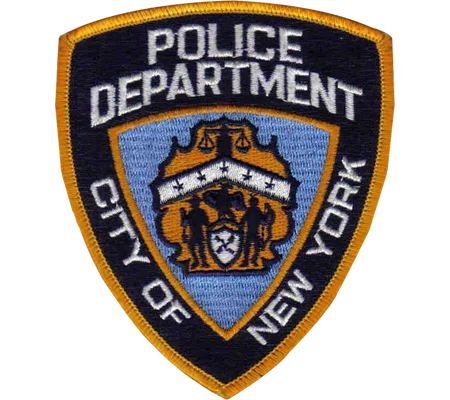 NYPD City of New York Police Department Shoulder Patch
