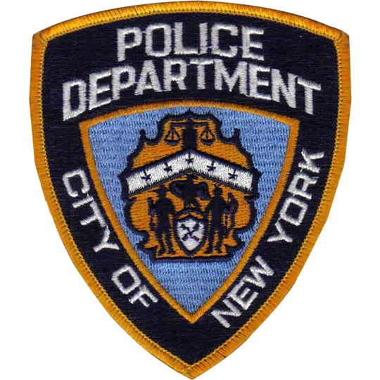 NYPD City of New York Police Department Shoulder Patch