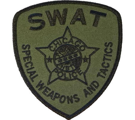 IL Illinois Chicago Police SWAT Shoulder Patch