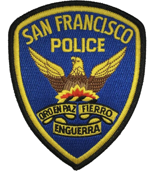 CA California San Francisco Police Shoulder Patch