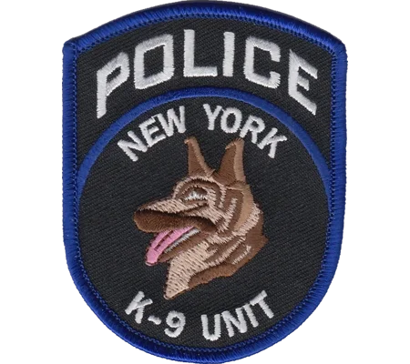 NYPD City of New York Police K-9 Patch