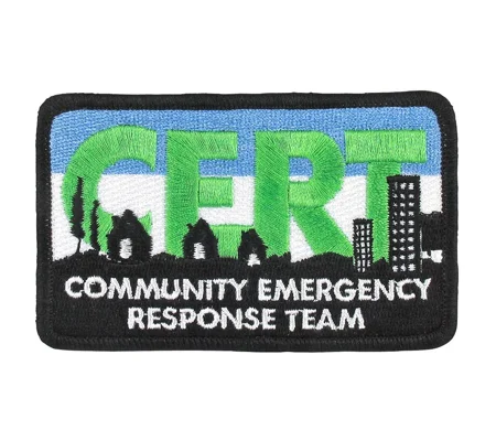 FEMA C.E.R.T. Logo Embroidered Patch Community Response team