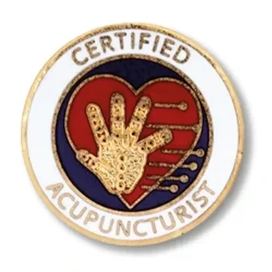 Certified Acupuncturist Pin