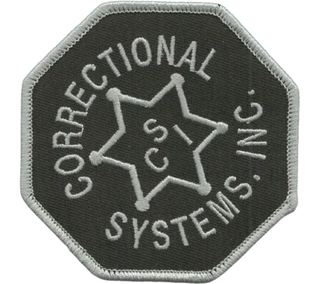 CSI Correctional Systems Inc Jail Shoulder Patch