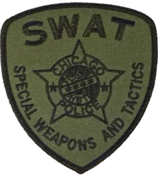 IL Illinois Chicago Police SWAT Shoulder Patch