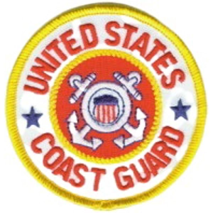 US Coast Guard Circle Shoulder - Hat Patch