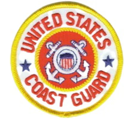 US Coast Guard Circle Shoulder - Hat Patch