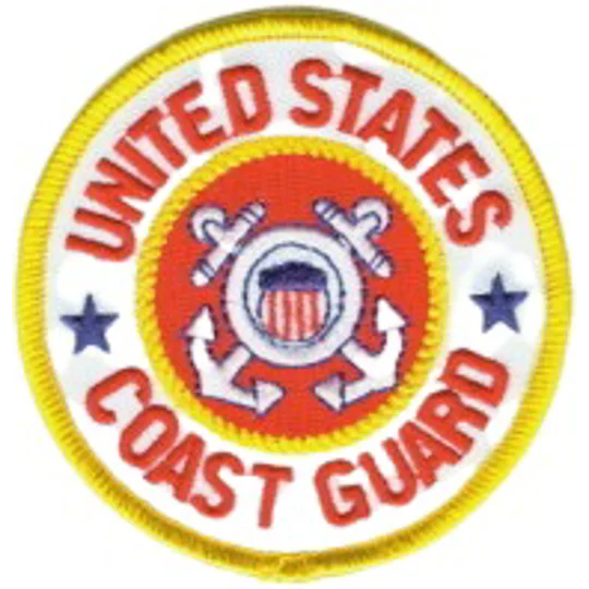 US Coast Guard Circle Shoulder - Hat Patch