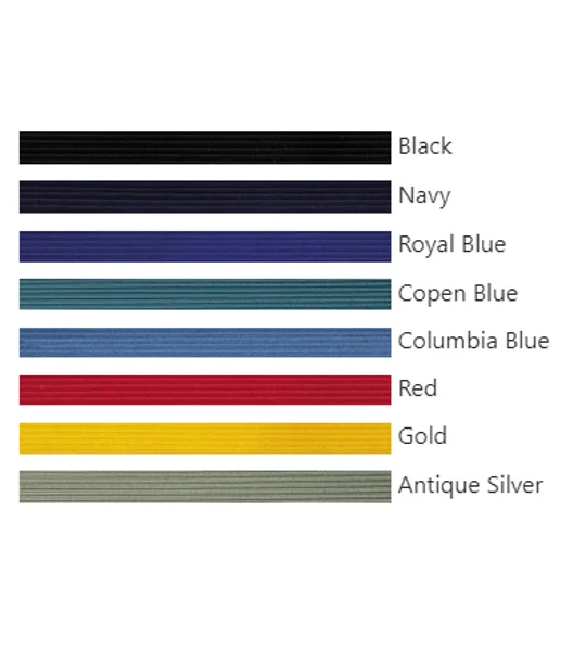 Uniform Shirt Sleeve Pants Leg Lace Braid Rank Stripe 1/4"