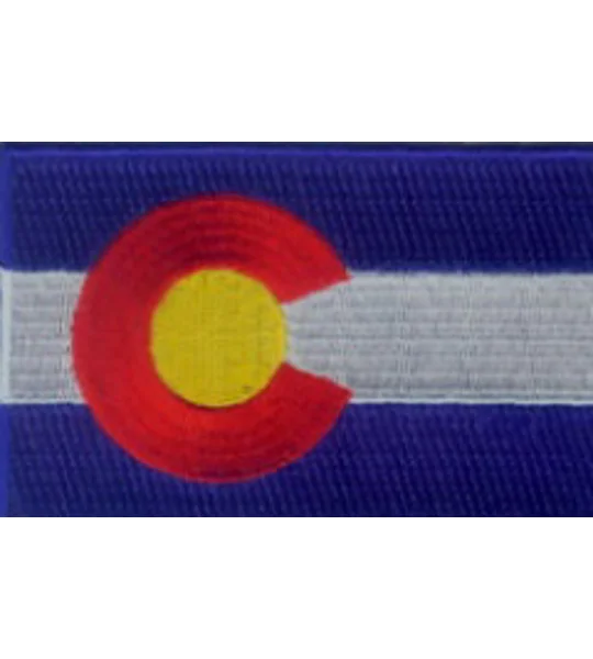 CO Colorado State Flag Patch