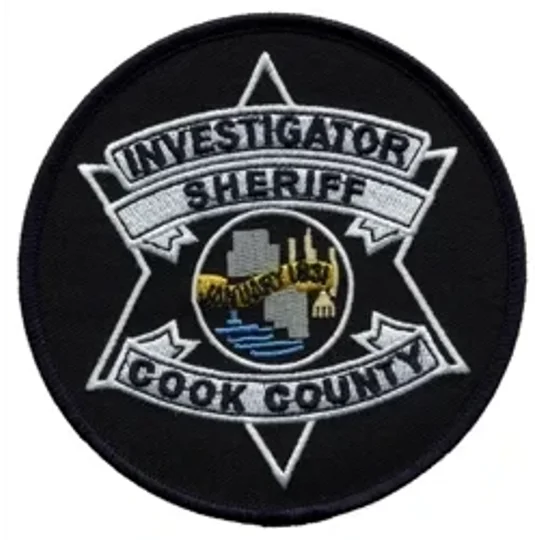 IL Illinois Cook County Sheriffs Patch Investigator