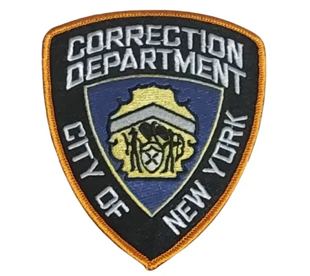 NYPD City of New York Correction Department Patch