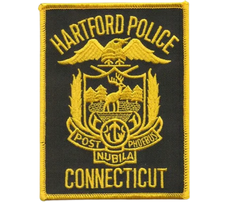 CT Connecticut State Hartford Police Shoulder Patch