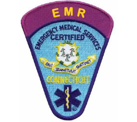 CT Connecticut EMS Emergency Medical Services EMR Shoulder Patch