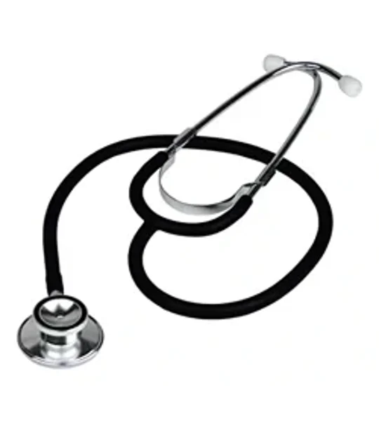 First Aid Dual Head Stethoscope Black